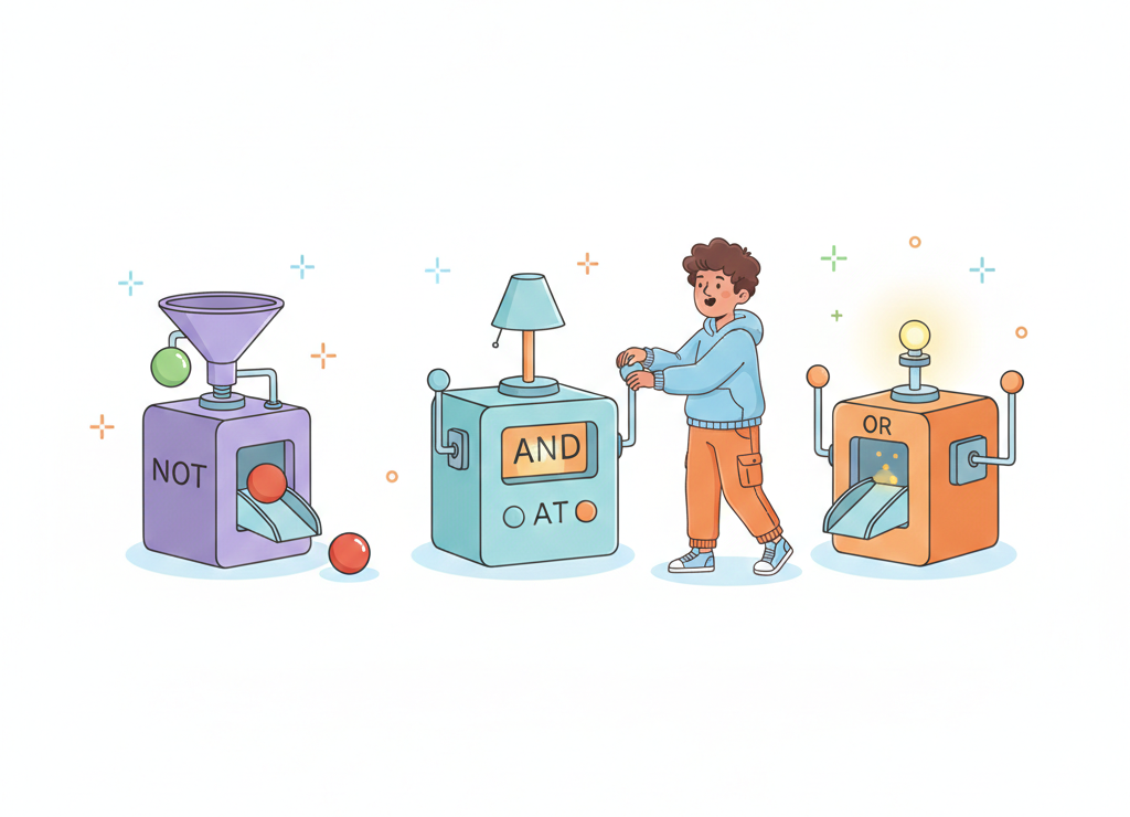 Логические операции — это машины для обработки истины