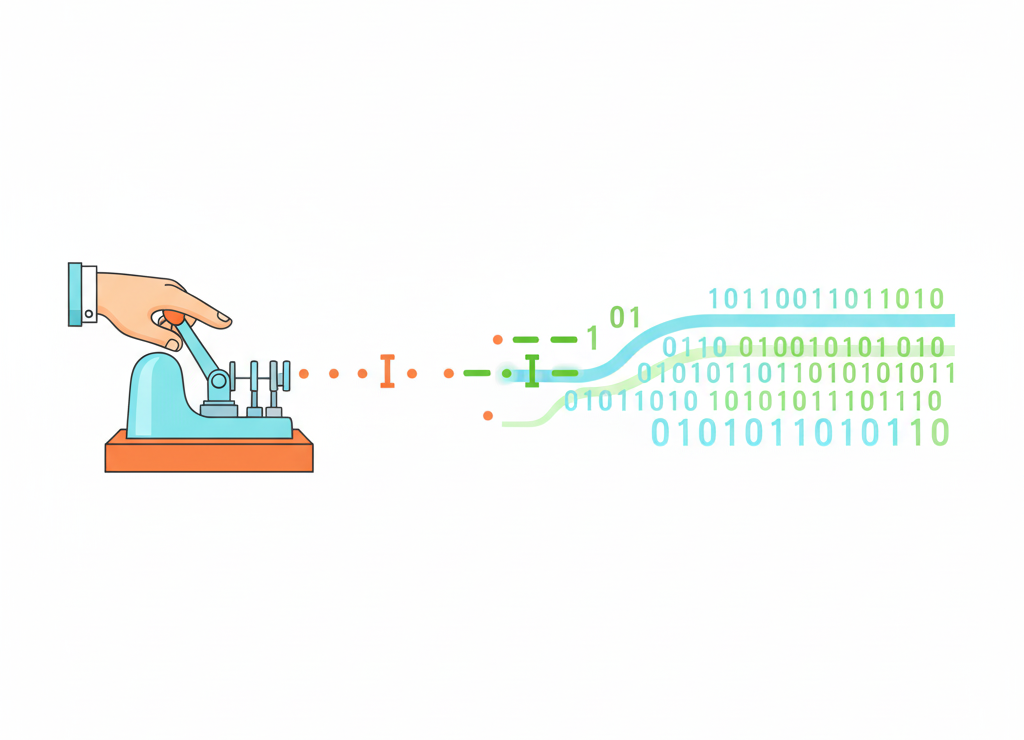 От точек и тире азбуки Морзе до двоичного кода компьютеров — эволюция систем кодирования информации
