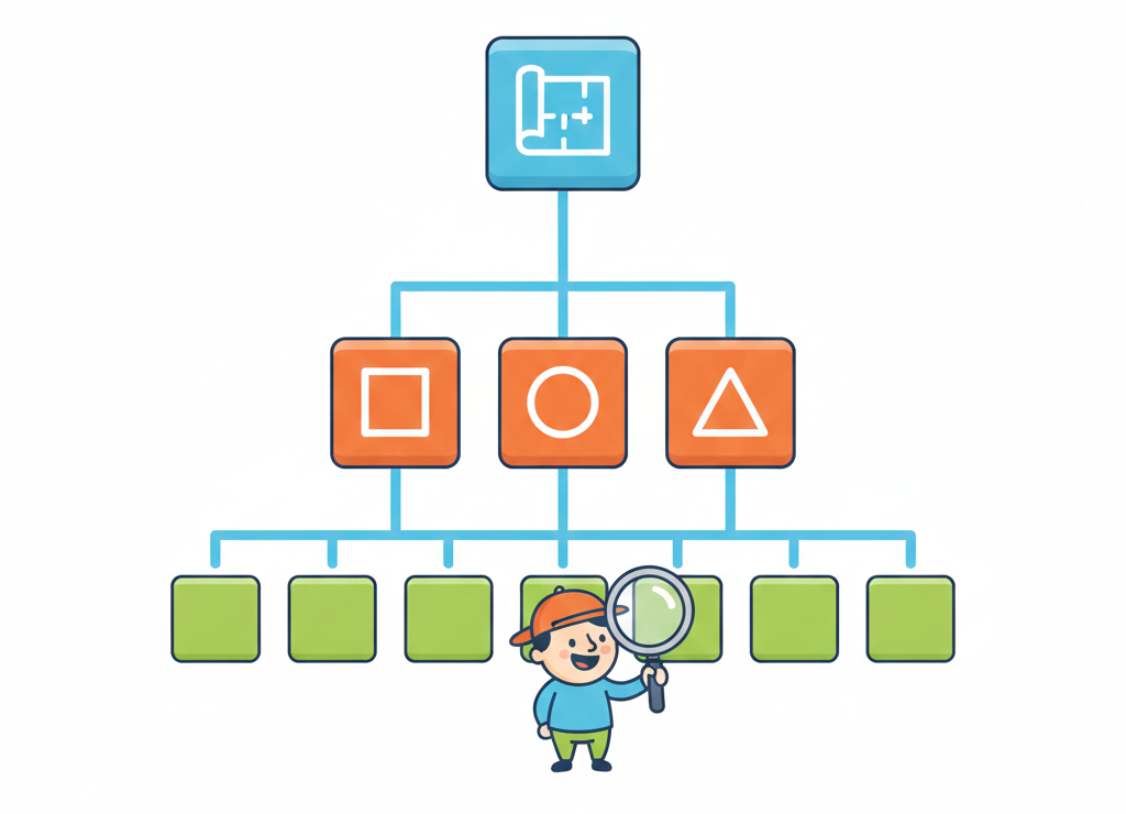 Метод сверху вниз: от общего замысла к деталям