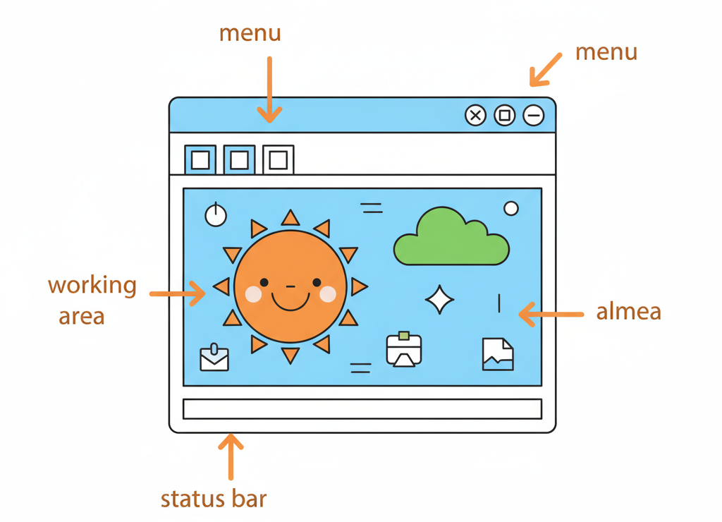 Окно программы