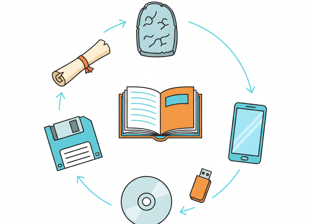 Носители информации от древности до наших дней