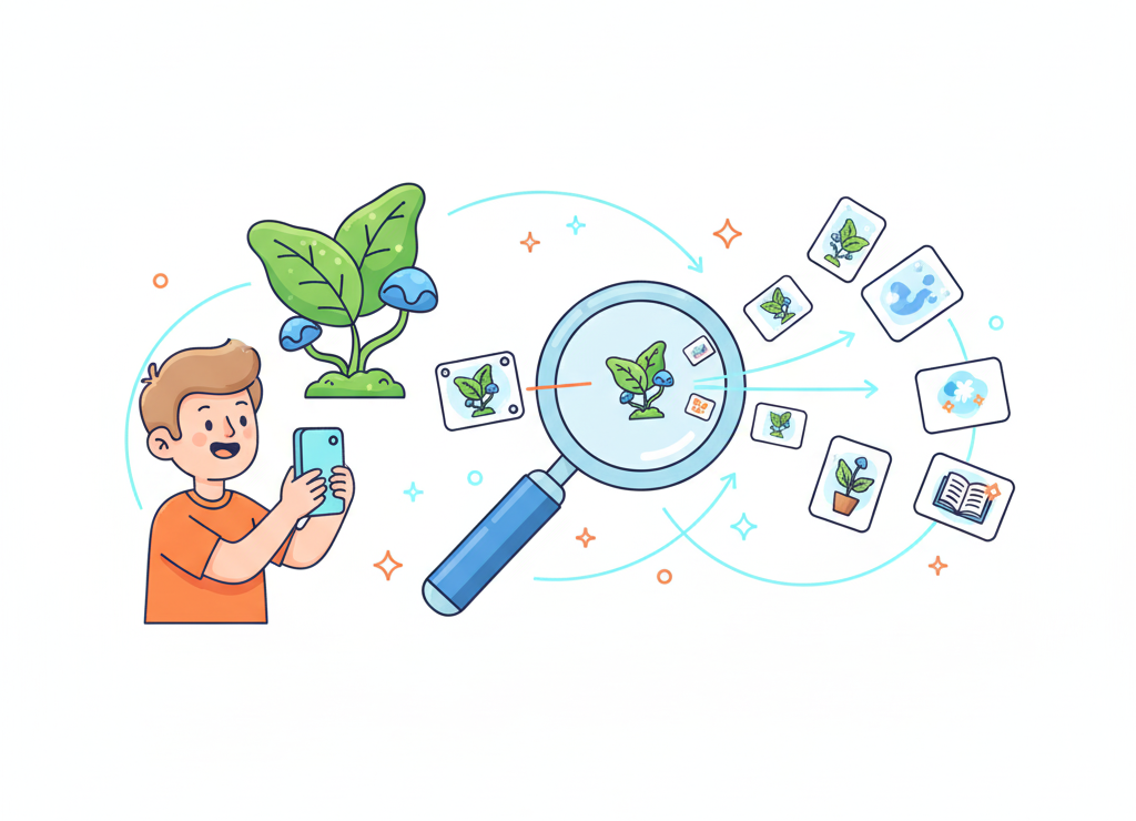 Визуальный поиск помогает найти информацию по фотографии