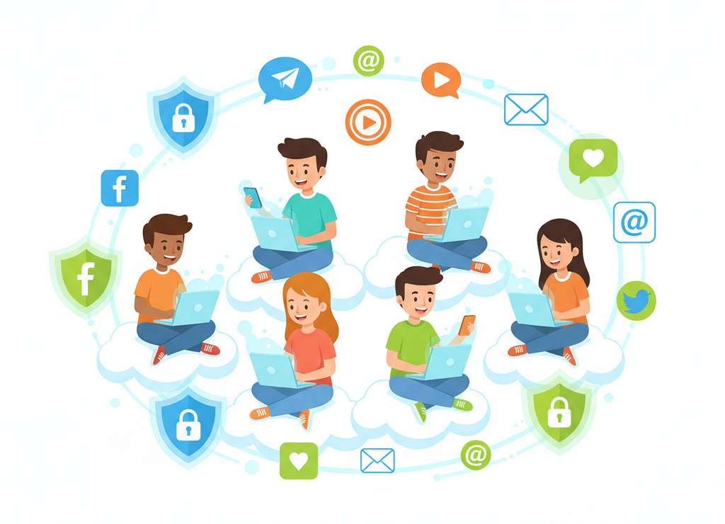 Интернет открывает огромные возможности для общения