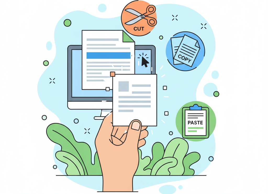 Выделяй, копируй, переставляй — собирай текст как конструктор!