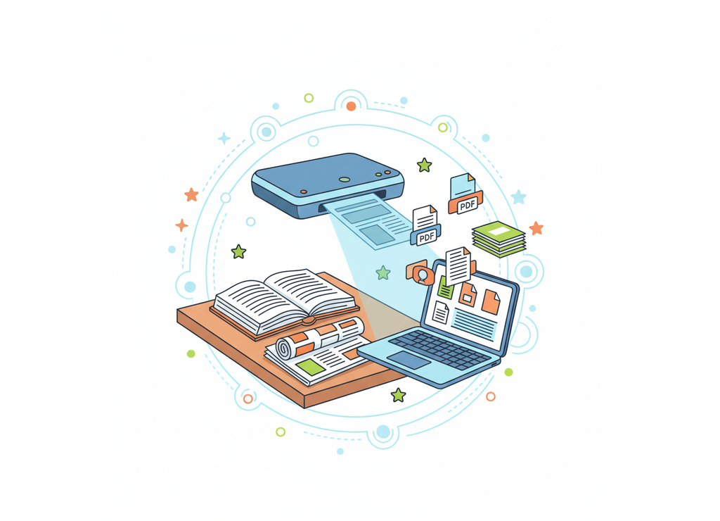 Любой бумажный документ можно превратить в цифровой файл