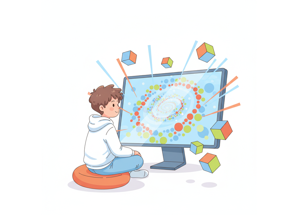 Каждое изображение на мониторе состоит из крошечных цветных точек — пикселей