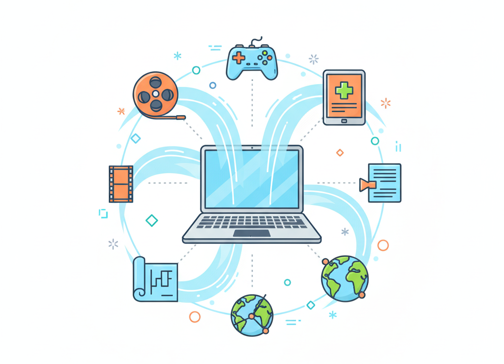 Компьютерная графика повсюду — от игр до медицины