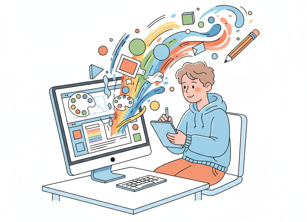 Графический редактор — твоя творческая мастерская в компьютере