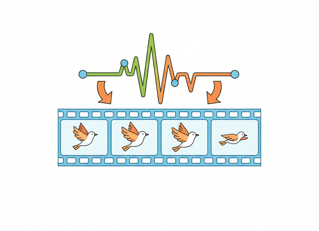 Видео — это последовательность кадров, которые быстро сменяют друг друга