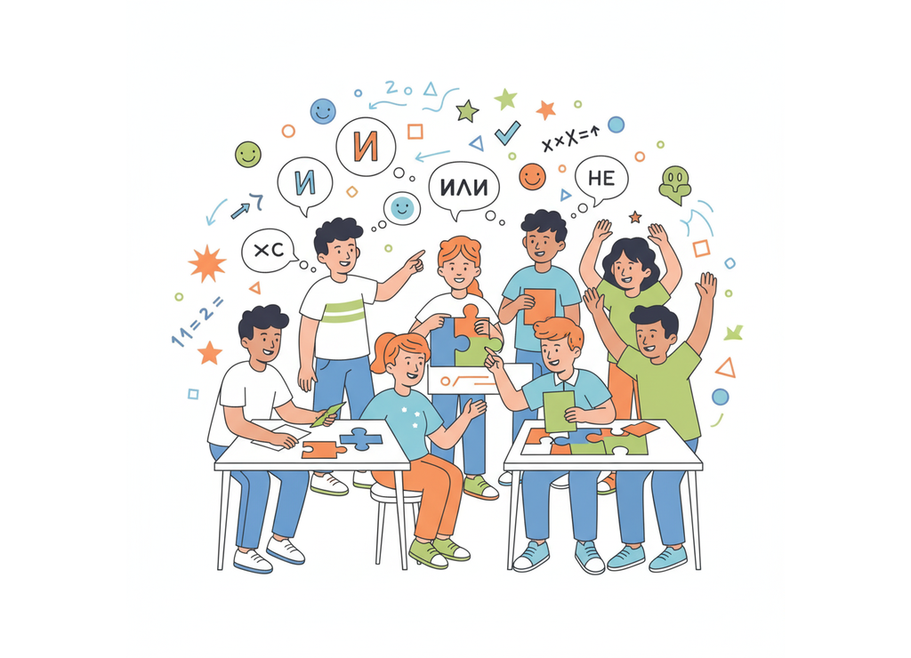 Решая задачи по логике, ты развиваешь навыки точного мышления!