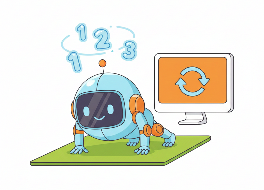 Циклы помогают компьютеру делать повторяющиеся действия эффективно