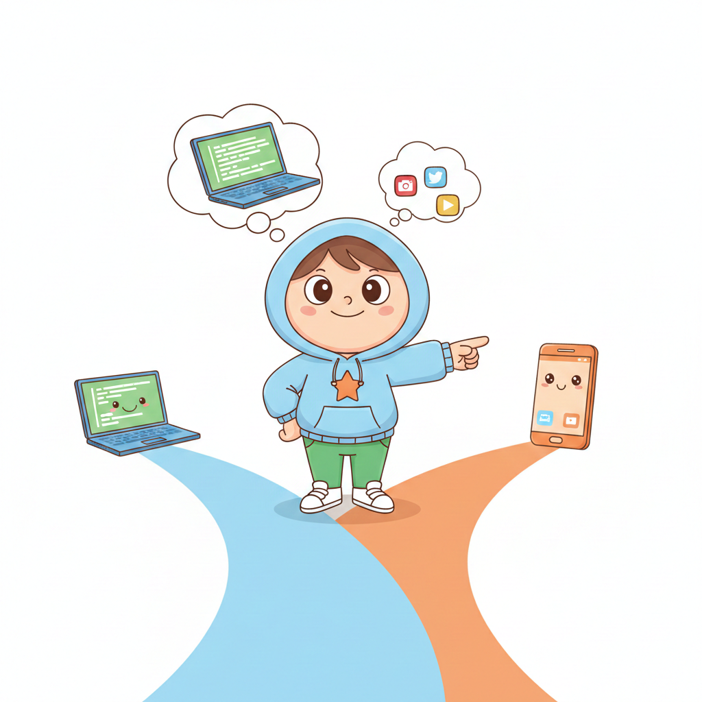 Каждая программа делает выбор — куда идти дальше