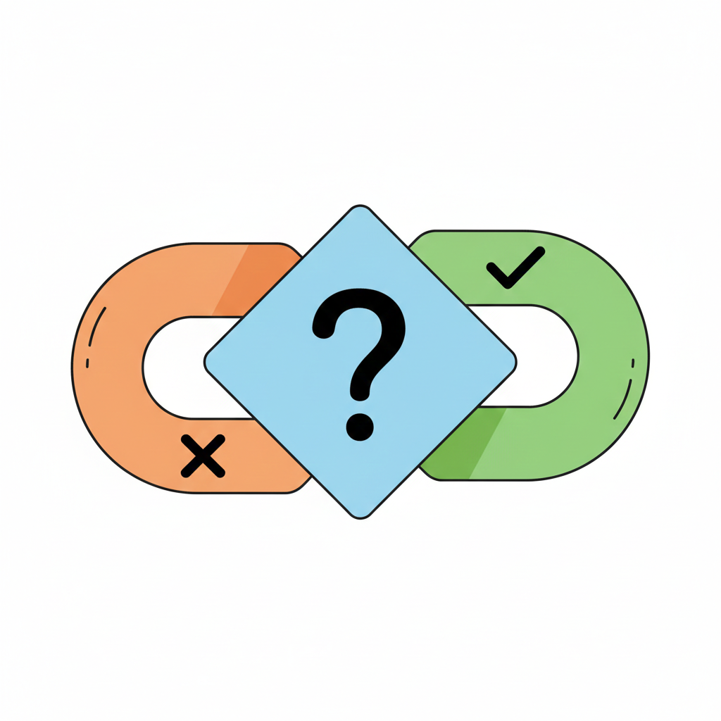 Условие проверено — программа выбирает путь