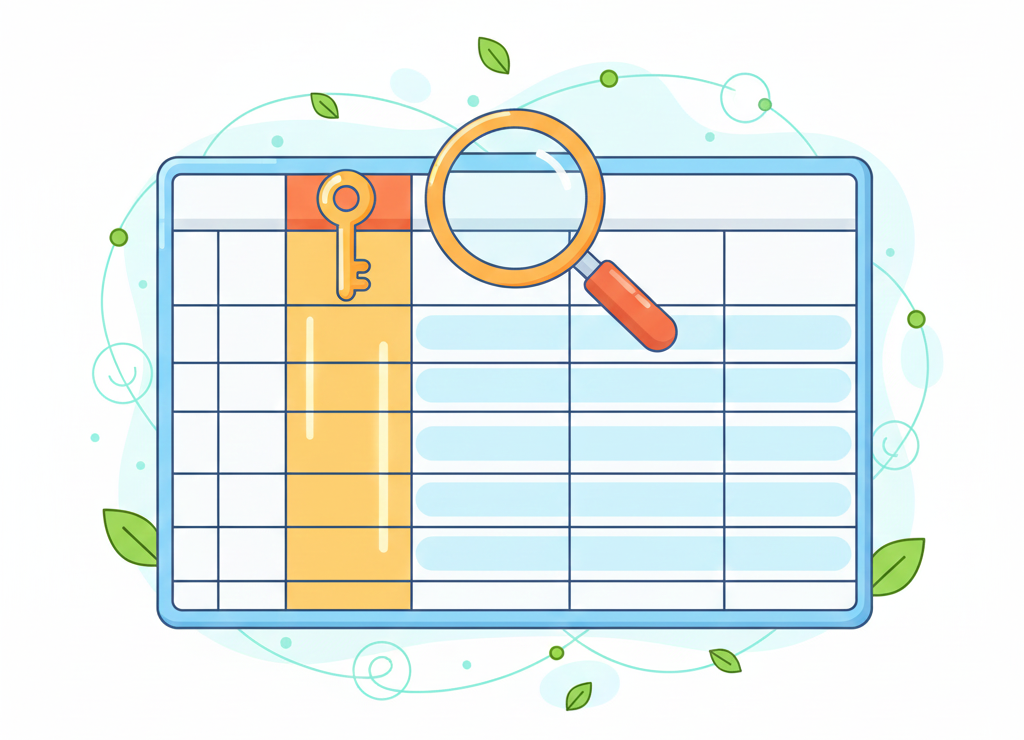 Ключ — это то, что делает каждую запись уникальной