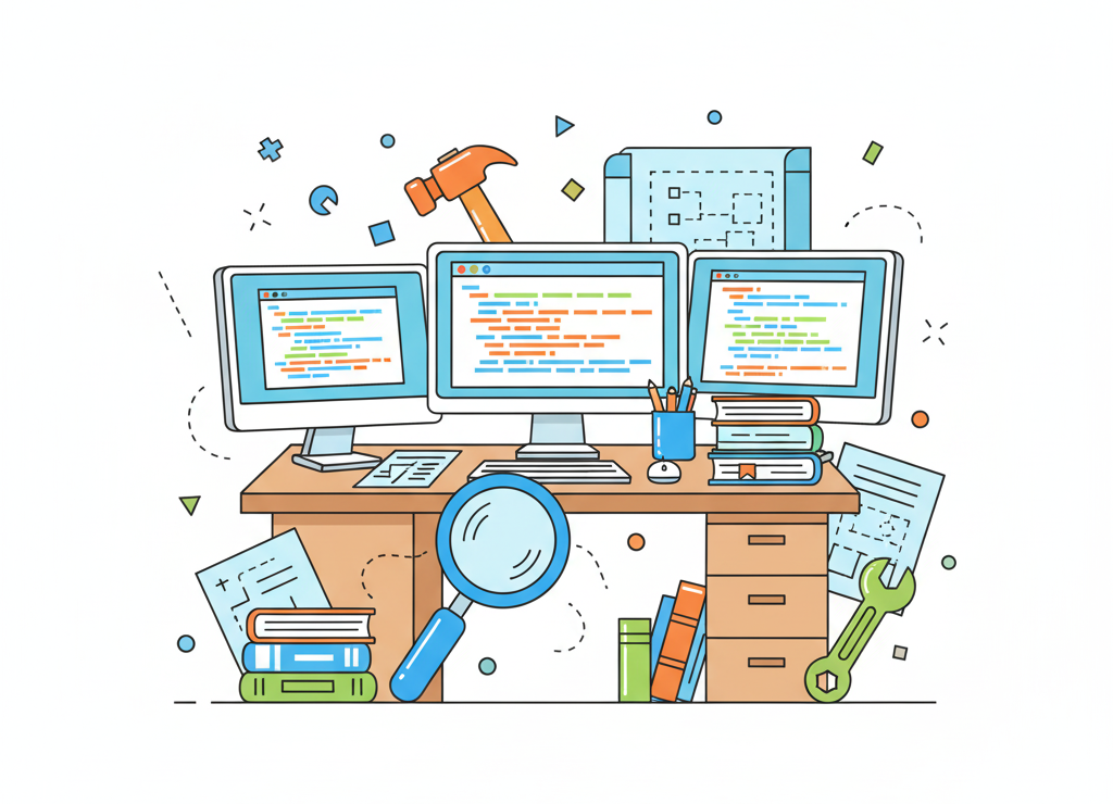 IDE — мастерская программиста со всем необходимым инструментарием для создания ПО